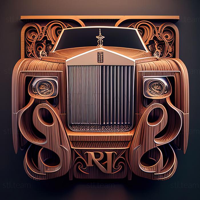 3D model Rolls Royce Phantom VIII (STL)